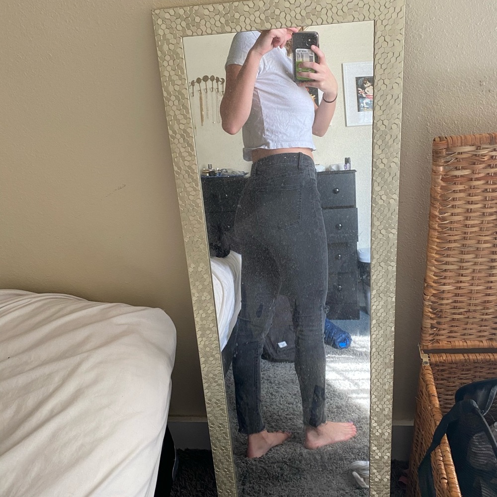 Made well high rise jeans